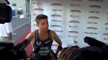 Matt Centrowitz keeps running underdistance in the buildup to Rio