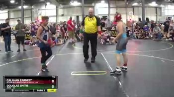 112 lbs Round 5 (6 Team) - Douglas Smith, ARES vs Calahan Earnest, No Escape Wrestling Academy