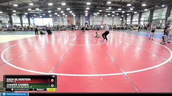 56 lbs Rd# 1 9:00am Friday - Zach Silverstein, M2TCNJ vs Cooper Karber, Oklahoma Outlaws Blue