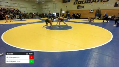 153 lbs Round Of 16 - Christian Herrera, Bakersfield vs Gabriel Delgado, SLAM Academy (NV)