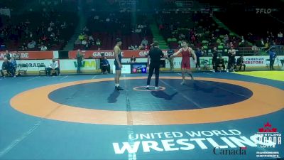 92kg Champ. Round 1 - Jayden Harrison, Guelph WC vs Karanvir Bual, Warriors Wrestling