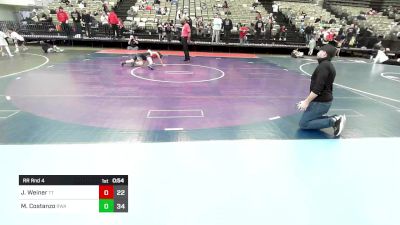 85 lbs Rr Rnd 4 - Jasmine Weiner, Tugman vs Marco Costanzo, Roundtree Wrestling Academy Black