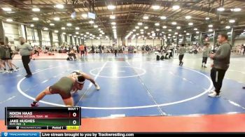140 lbs Rd# 1 9:00am Friday - Nixon Haas, California National Team vs Jake Hughes, M2TC Red