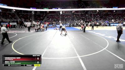 II-152 lbs Semifinal - Sixx Cook, Central Valley Academy vs Vandavian Way, Gouverneur