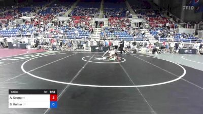 126 lbs Rnd Of 128 - Aiden Grogg, Pennsylvania vs Ben Kohler, Utah