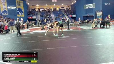 157 lbs Semifinal - Charlie Scanlan, Bethlehem Catholic vs Kage Jones, Camden Catholic