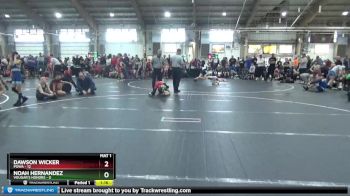 56 lbs Round 2 (6 Team) - Dawson Wicker, POWA vs Noah Hernandez, Vougar`s Honors