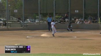 Thunderbotls 2000 vs OC Batbusters Smith   2016 16U PGF Nationals