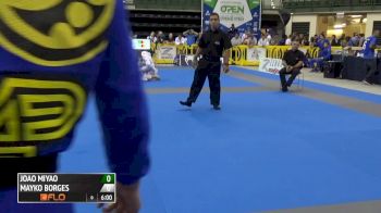 Joao Miyao vs Mayko Borges IBJJF 2016 Chicago Summer Open Day