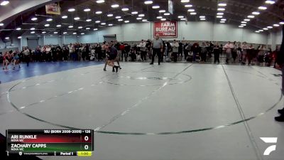 126 lbs Cons. Round 7 - Zachary Capps, Nova WC vs Ari Runkle, Nova WC