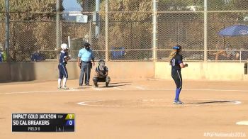 Impact Gold Jackson vs So Cal Breakers   2016 18U Premier PGF Nationals