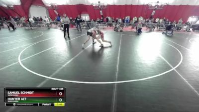 165 lbs Cons. Round 1 - Hunter Alt, Wisconsin vs Samuel Schmidt, Wisconsin