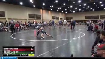 70 lbs Finals (2 Team) - Brody Westrem, Iowa Gold vs Boone Maughon, Tennessee Black
