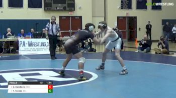 145 lbs Final - Cole Handlovic, Bethlehem Catholic vs Travis Tavoso, Delbarton