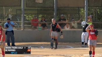 Ohana Tigers Gold vs KC Peppers   2016 18U Premier PGF Nationals