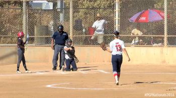 Nor Cal Firecrackers Baisdon vs Texas Blaze   2016 18U Premier PGF Nationals