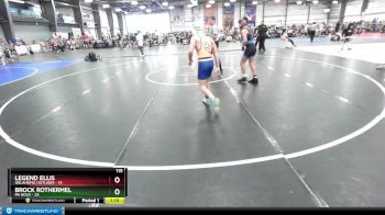 115 lbs Rd# 7- 10:45am Saturday Final Pool - Brock Rothermel, PA Gold vs Legend Ellis, Oklahoma Outlaws