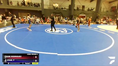 132 lbs Cons. Round 3 - Frank Rodriguez, AK vs Je Stahl V, WA