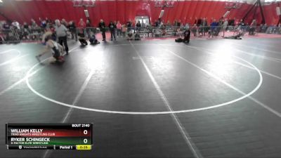 113 lbs Cons. Round 2 - William Kelly, Triad Knights Wrestling Club vs Ryker Schingeck, X-Factor Elite Wrestling