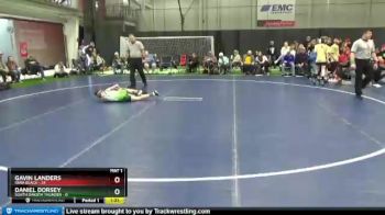 95 lbs Round 1 (6 Team) - Gavin Landers, Iowa Black vs Daniel Dorsey, South Dakota Thunder