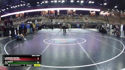 144 lbs Cons. Round 6 - LANDON BATES, Palm Harbor University vs AJ Piatt, Cass