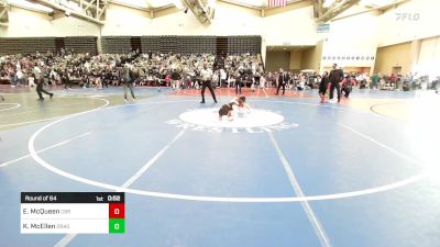 68-M lbs Round Of 64 - Eric McQueen, Central Bucks K-8 vs Kieran McEllen, Dragon Rtc