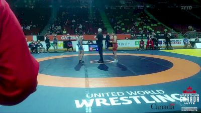 69kg Round 3 - Jasmeet Dhaliwal, Independent WC vs Khushi Jhalli, Canadian Mal Wrestling