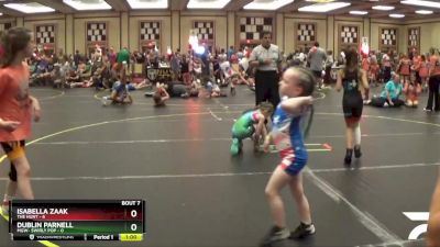 53 lbs Round 3 (6 Team) - Isabella Zaak, The Hunt vs Dublin Parnell, MGW- Swirly Pop