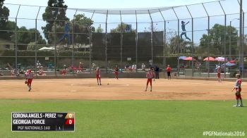 Corona Angels Perez vs Georgia Force   2016 16U Premier PGF Nationals