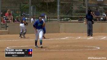 Texas Glory Naudin vs NJ Intensity Hawkins   2016 16U Premier PGF Nationals