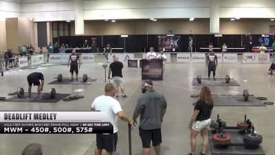 Deadlift Medley (Middleweight Men) Pt.1