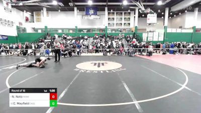 138 lbs Round Of 16 - Nick Noto, Honeoye Falls-lima vs Cameron Mayfield, Eagle Academy-bronx