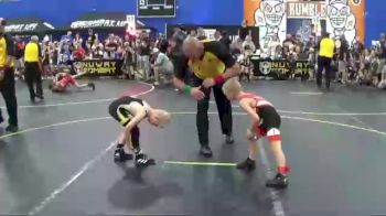 50 lbs Round 1 (8 Team) - Dane Luif, American Gladiators vs Greyson Terry, Nebraska Elite