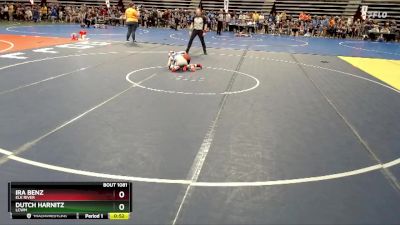 65 lbs Champ. Round 1 - Dutch Harnitz, LCWM vs Ira Benz, Elk River