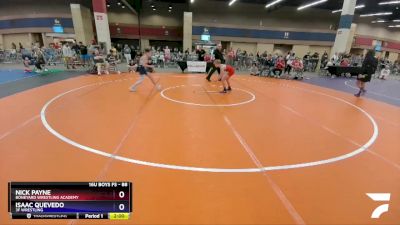 88 lbs Round 3 - Nick Payne, Boneyard Wrestling Academy vs Isaac Quevedo, 3F Wrestling