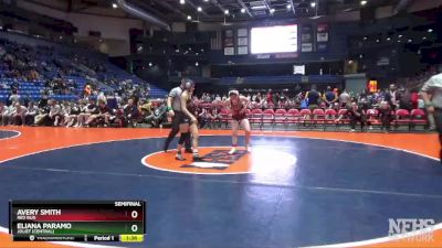 115 lbs Semifinal - Avery Smith, Red Bud vs Eliana Paramo, Joliet (Central)