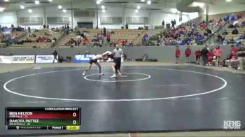 138 lbs Semis & 1st Wb (8 Team) - Dakota Pattee, Nolensville vs Ben Helton, Maryville