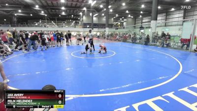 55 lbs Round 1 (6 Team) - Felix Melendez, PIT BULL WRESTLING ACADEMY vs Jax Avery, BELIEVE TO ACHIEVE