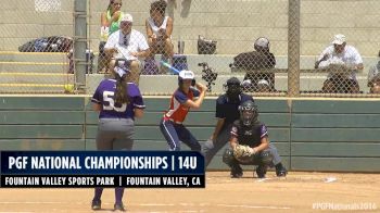 Tampa Mustangs vs Birmingham Thunderbolts Dorsett   2016 14U Premier PGF Nationals