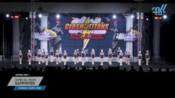 Super All Stars - Sapphires [2024 L2.2 Youth - PREP Day 1] 2024 ASC Clash of the Titans Schaumburg & CSG Dance Grand Nationals