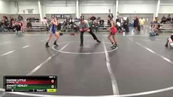 92 lbs Round 1 (4 Team) - Emmitt Henley, SMWC vs Maddie Little, Scanlan