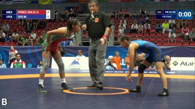 44 kg Obed Areli Perez Solis, MEX vs Marina Doi, USA