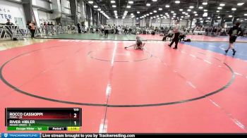 100 lbs Rd# 3 12:00pm Friday - Rocco Cassioppi, POWA vs River Hibler, Minion Green