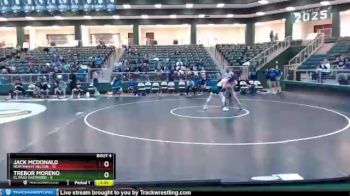 132 lbs Round 1 (16 Team) - Jack McDonald, Northwest Nelson vs Trebor Moreno, El Paso Eastwood