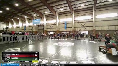 120 lbs Quarterfinal - Cooper Hardy, Montana vs Jacob Morris, Alaska