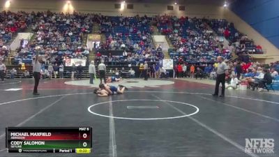 3 - 144 lbs Cons. Semi - Cody Salomon, Skyline vs Michael Maxfield, Abingdon