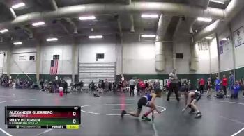 65 lbs Round 4 (6 Team) - Alexander Guerrero, Grandview vs Riley Pedersen, G.I. Grapplers Gold