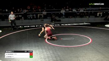 125 lbs Rr rnd 1 - Kyle Norstrem, Virginia Tech vs Jonathan Gomez, Princeton University