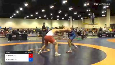 92 kg Consolation - Thomas Penola, Boilermaker RTC vs Nathan Traxler, California Regional Training Center (CA RTC)