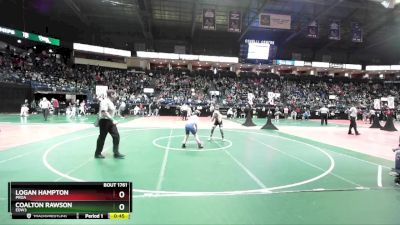 110 lbs Cons. Round 4 - Coalton Rawson, EDW3 vs Logan Hampton, PROA